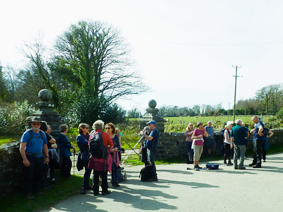 4.AGM + Criccieth Circular
20/1/25. Having followed the lane northwards from A497 past Bronefion we are out on a minor road and having a short break.
Keywords: Mar25 Thursday Dafydd Williams