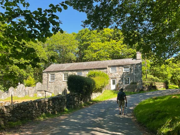 2. Afon Artro - Cwm Bychan
18/5/25. Approaching Capel Salem. Photo: Margot Jones.
Keywords: May25 Sunday Dafydd Williams Jean Norton