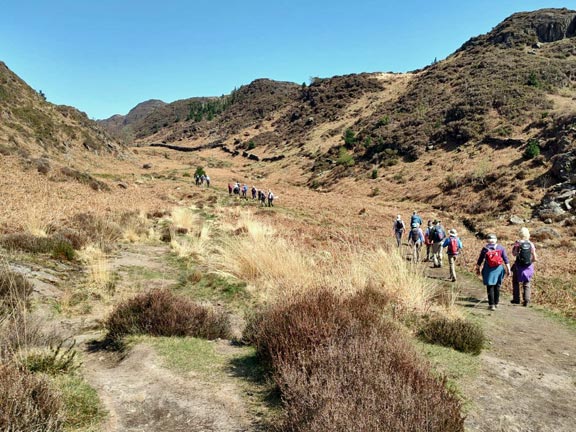 4. Beddgelert - Aberglaslyn - Cwm Bychan - Llyn Dinas
10/4/25. Further up Cwm Bychan. Photo: John Kilbey
Keywords: Apr25 Thursday Selby Jones