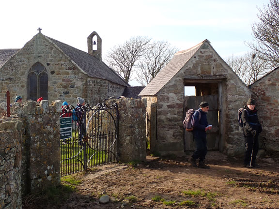 7. Y Foryd
13/02/25. Eglwys Sant Baglan. A 13th century church.
Keywords: Feb25 Thursday Judith Thomas