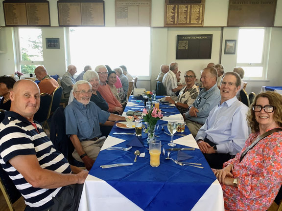 5. Summer Lunch - Caernarfon Golf Club
26/06/25. Photo: Ann White.
Keywords: Jun25 Thursday Judith Thomas Colin Higgs