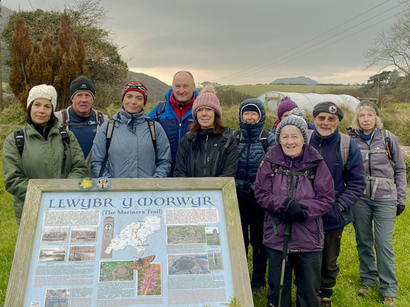 1. Mariners' Trail
09/02/25. The beginning of the path at Nefyn. Photo: Debbie Lucas.
Keywords: Feb25 Sunday Debbie Lucas Sally Kettle