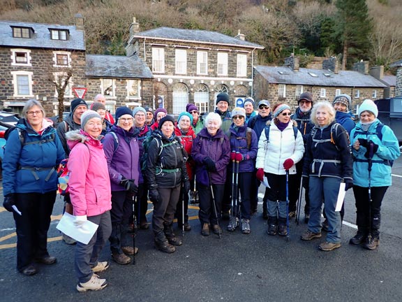 1. Tremadog Hills
30/01/25.Setting off from Market Square, Tremadog.
Keywords: Jan25 Thursday Noel Davey