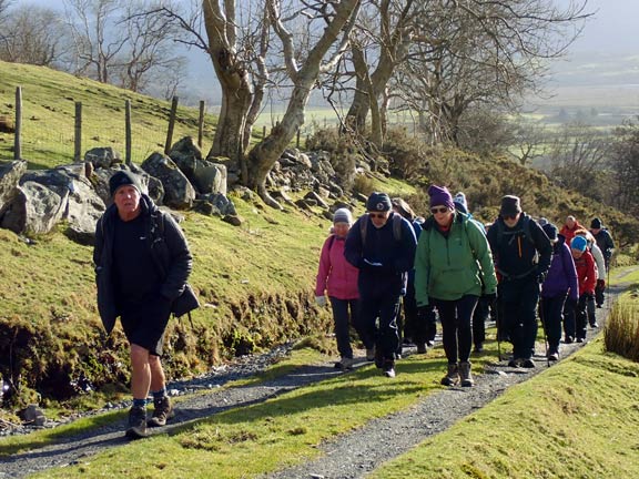 2. Tremadog Hills
30/01/25.Making our way up from Tremadog near Cwm Bach.
Keywords: Jan25 Thursday Noel Davey