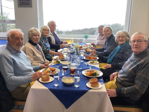 3. Winter Lunch at Caernarfon Golf Club.
23/01/25. 
Keywords: Jan25 Thursday Judith Thomas