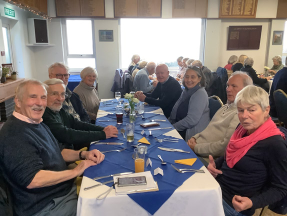 4.Winter Lunch at Caernarfon Golf Club.
23/01/25. 
Keywords: Jan25 Thursday Judith Thomas
