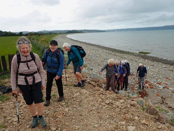 2. Aber-Ogwen - Abergwyngregyn
31/05/26. Walking along the shore of the Menai Strait on the Wales Coast Path.
Keywords: May26 Sunday Kath Mair
