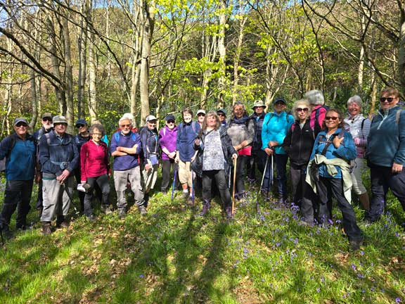 1. Abersoch Hinterland
23/04/26. ~The group photograph taken in the private woodland garden developed by our walk leader's family.
Keywords: Apr26 Thursday Margot Jones