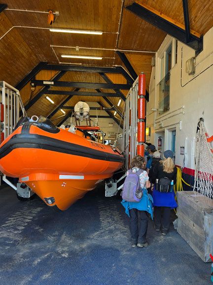 8. Abersoch Hinterland
23/04/26. Back from Castellmarch to our final visit, the lifeboat station in Abersoch Harbour. 
Keywords: Apr26 Thursday Margot Jones