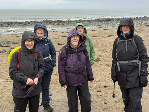 4. Llanbedr - Harlech
12/2/26. On the north side of Morfa Mawr a wide estuary of the combined rivers Artro & Cwmnantcol. Just south of Llandanwg. Photo: Judith Thomas.
Keywords: Feb26 Thursday Meri Evans Judith Thomas