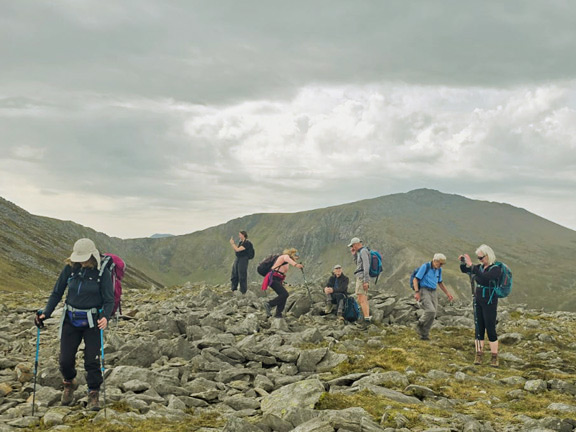 1. Pedol Marchlyn Horseshoe
26/04/26. On the way up from the Marchlyn Mawr Reservoir to Carnedd y Filiast. Photo: Mags McQuillan Jones
Keywords: Apr26 Sunday Gareth Hughes