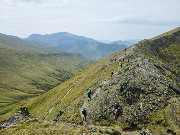 2. Pedol Marchlyn Horseshoe
26/04/26. Past Mynydd Perfedd we are now into Bwlch Brecan and Cwm Dudodyn. Photo: Mags McQuillan Jones
Keywords: Apr26 Sunday Gareth Hughes