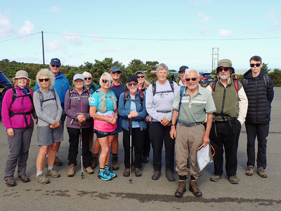 1. Parys Mountain - Mynydd Eilian
28/6/26. At the starting point of the walk, at the Parys Mountain car park. A lovely day for a walk. 
Keywords: Jun26 Sunday Noel Davey