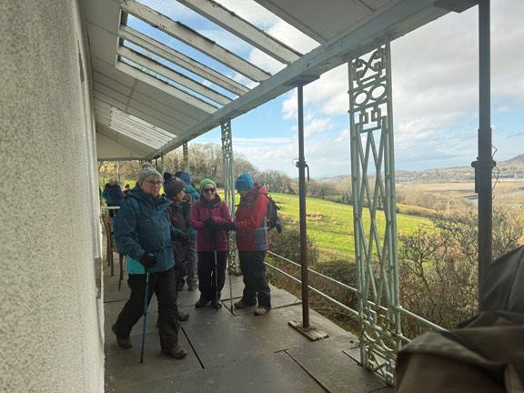 6. Portmeirion
29/1/26. A quick look around the outside of the house philosopher Bertrand Russel lived in. Plas Penrhyn. Photo: Judith Thomas.
Keywords: Jan26 Thursday Tecwyn Williams
