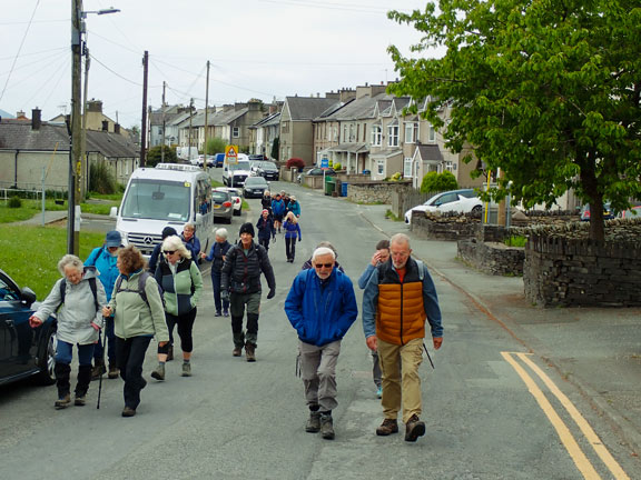 3. Talysarn-Tanyrallt
7/5/26. Exiting Talysarn, all 34 of us.
Keywords: May26 Thursday Colin Higgs