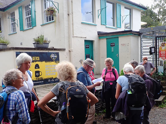 4. Betws -y-Coed - Fairy Glen - Conwy Falls
14/9/23. A useful stopping place for a panad. The Conwy Falls Café. No, we didn't see the falls.
Keywords: Sep23 Thursday Dafydd Williams
