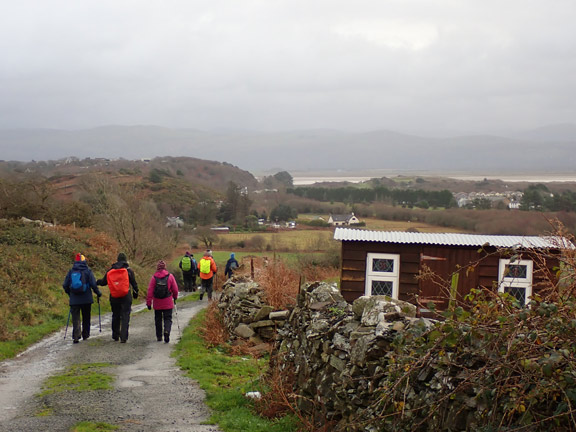 3.Borth y Gest Circuit
21/12/23. Close to Tyddyn-adi and looking SE over Morfa Bychan.
Keywords: Dec23 Thursday Noel Davey