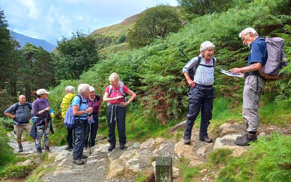 3.Cadair Idris
20/8/23. A quick check of the map as we climb. Photo: Eryl Thomas
Keywords: Aug23 Sunday Noel Davey