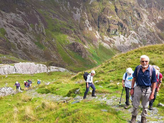 5.Cadair Idris
20/8/23. Still climbing. Photo: Eryl Thomas
Keywords: Aug23 Sunday Noel Davey