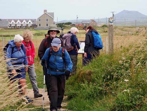 1.Cilan - Machroes
2/7/23. Setting off along the Hell's Mouth dunes.
Keywords: Jul23 Sunday Debbie Lucas