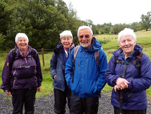 1.Llanfachreth - 'Coed-y-Brenin'
16/07/23. About to set off from the car park in Llanfachreth.
Keywords: Jlu23 Sunday Hugh Evans