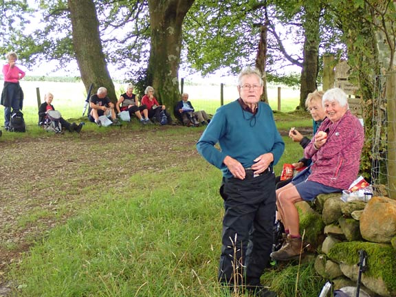 5.Lôn Goed
13/8/23. Lunch time. Adjustments have to be made to trousers.
Keywords: Aug23 Sunday Dafydd Williams