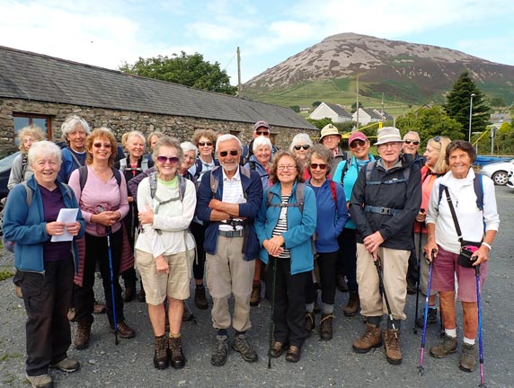 1.Moel Bronmiod
20/07/23. Starting off from the car park in Llanaelhaearn. Tre Ceiri in the background.
Keywords: Jul23 Thursday Judith Thomas