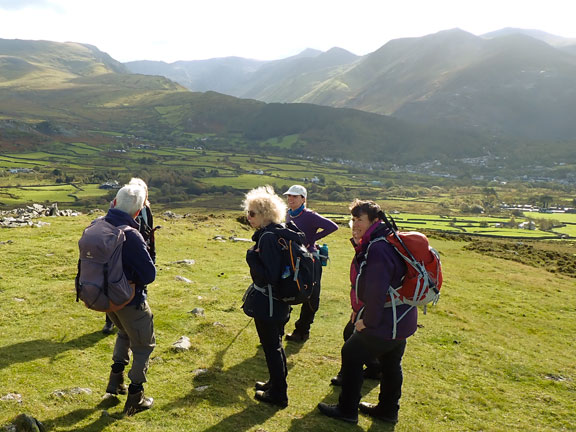 6.Moel Wnion-Moel Faban
22/10/23. On the side of Moel Faban looking SE towards Nant Ffrancon at R-L Carnedd y Filiast, Mynydd Perfedd, Foel-Goch, Yr Garn.
Keywords: Oct23 Sunday Annie Andrew