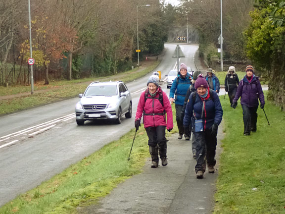 5.Aber Ogwen-Porth Penrhyn-Moel y Ci
3/12/23. Past Porth Penrhyn and onto the A5 out of Bangor. A bit further on we cross the road and join up with the North Wales Path going south..
Keywords: Dec23 Sunday Noel Davey