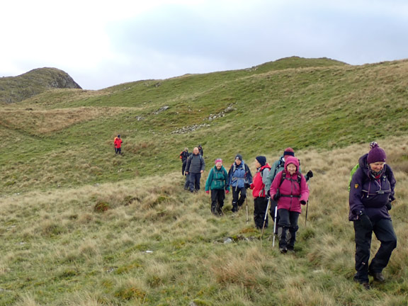 5.Yr Ysgwrn
5/11/23. On our way down with the 466 metre mountain in the background.
Keywords: Nov23 Sunday Dafydd Williams