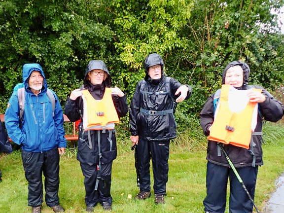 1. Afonwen Farm - Lôn Goed Circular.
15/08/24. Some of us have been advised by the leader to wear lifejackets just in case the weather is as bad as forecast! 
Keywords: Aug24 Thursday Nia Parry