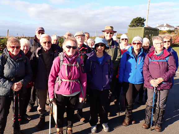 1.Criccieth - Pentefelin
24/10/24. At the start at West Parade Car Park.
Keywords: Oct24 Thursday Kath Spencer