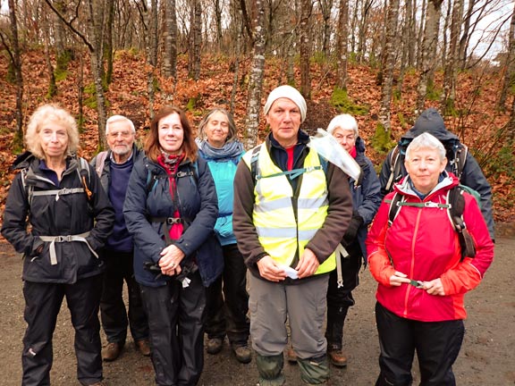 1. Graig y Garn & Tryweryn Trail
1/12/24. At the National White Water Centre, Frongoch, about to set off.
Keywords: Dec24 Sunday Adrian Thomas