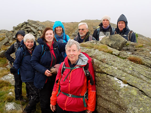 3. Graig y Garn & Tryweryn Trail
1/12/24. At the summit of Graig-y-Garn. Still smiling.
Keywords: Dec24 Sunday Adrian Thomas