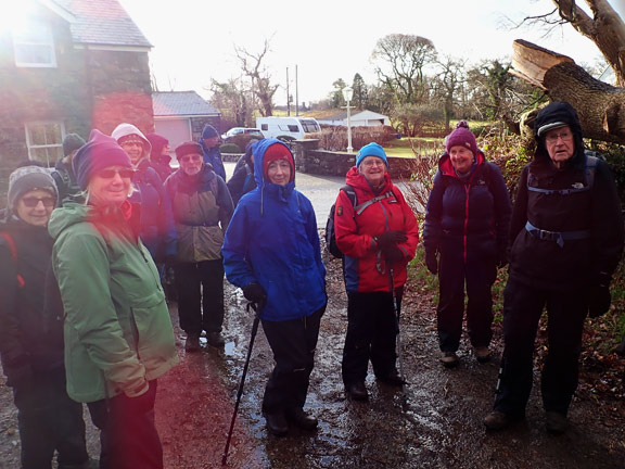 2. Llanystumdwy - Rhoslan - Betws Fawr
19/12/24.At Trefan Farm.
Keywords: Dec24 Thursday Dafydd Williams