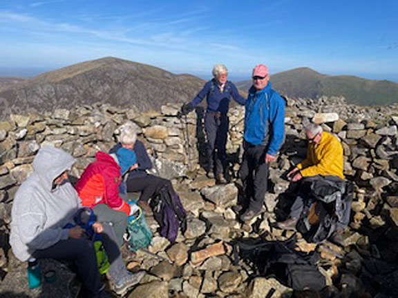 4.Nantlle Ridge.
3/10/24. Shot taken during the walk Photo: Noel Davey.
Keywords: Oct24 Thursday Gareth Hughes