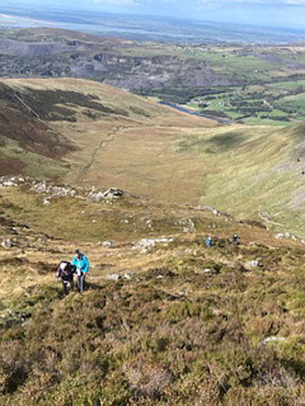 5.Nantlle Ridge.
3/10/24. Shot taken during the walk Photo: Noel Davey.
Keywords: Oct24 Thursday Gareth Hughes