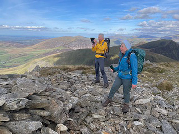 6.Nantlle Ridge.
3/10/24. Shot taken during the walk Photo: Noel Davey.
Keywords: Oct24 Thursday Gareth Hughes
