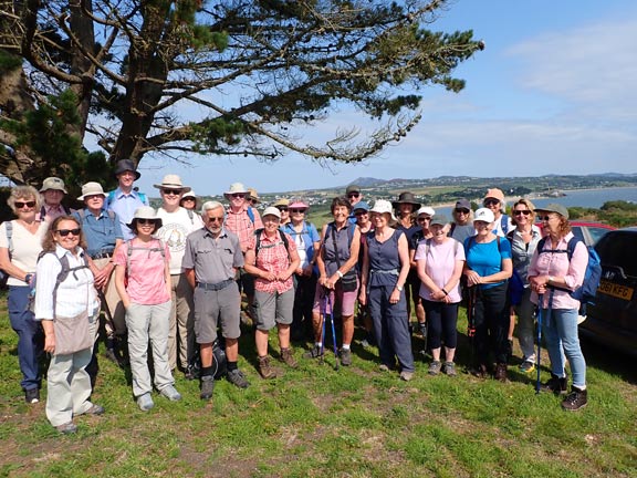 1.Porth Ceiriad Circular
1/8/24. Ready to set off from the Porth Tocyn Hotel. The weather is lovely.
Keywords: Aug24 Thursday Louise Fletcher-Brewer