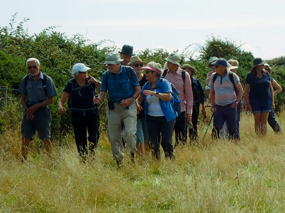 5.Porth Ceiriad Circular
1/8/24. Following a path through a field between Corn Farm and Riffli.
Keywords: Aug24 Thursday Louise Fletcher-Brewer
