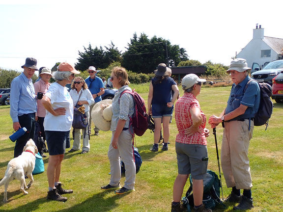 9.Porth Ceiriad Circular
1/8/24. Back at a Porth Tocyn Hotel with still air in our lungs, and in no hurry to return home.
Keywords: Aug24 Thursday Louise Fletcher-Brewer