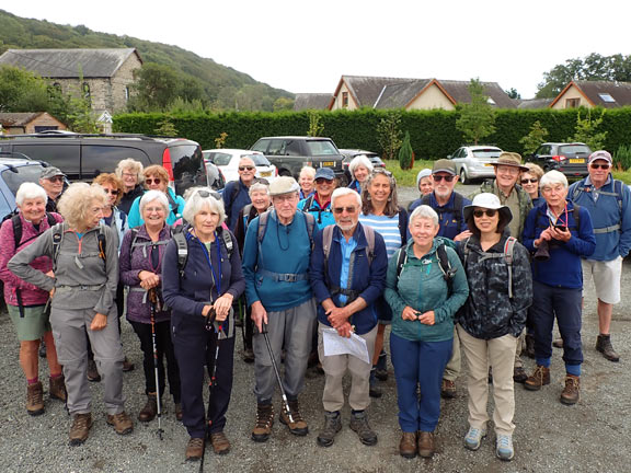 1. Talsarnau Circuit.
29/8/24. Ready to start off from the car park in Talsarnau.
Keywords: Aug24 Thursday Elsbeth Gwynne