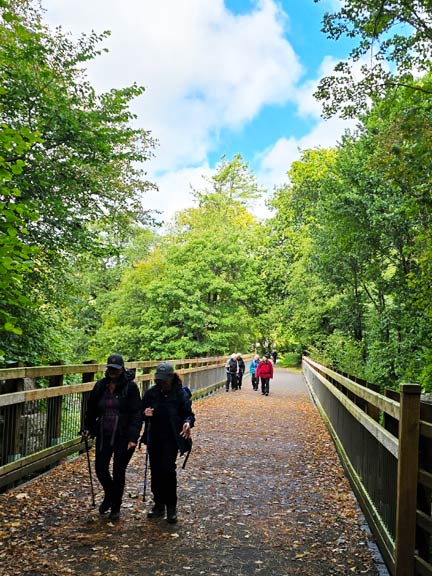 4. Aber-Ogwen
11/09/25. The North Wales Path/North Wales Pilgrims' Way south from Porth Penrhyn crossing Afon Cegin.
Keywords: Sep25 Thursday Kath Spencer