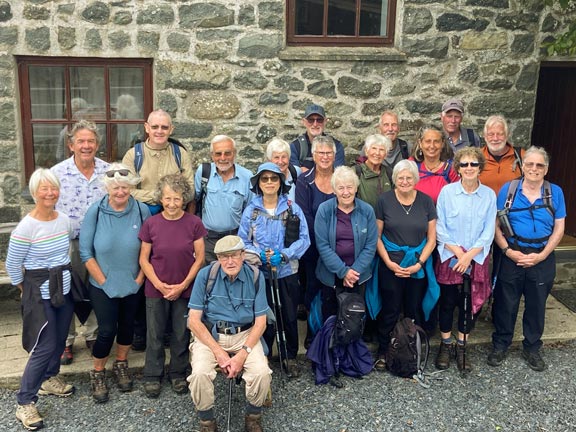 6. Hafan y Mor-Penarth Fawr-Bryn Bachau.
17/7/25. Group photograph taken at Photo: Nia Parry.
Keywords: Jul25 Thursday Nia Parry