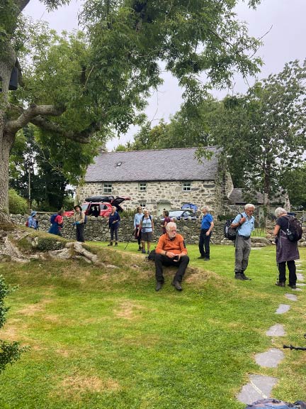 3. Hafan y Mor-Penarth Fawr-Bryn Bachau.
17/7/25.  The grounds of Penarth Fawr. Photo: Nia Parry.
Keywords: Jul25 Thursday Nia Parry