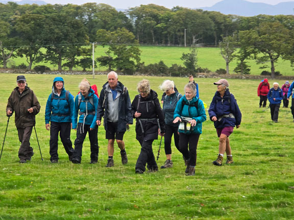 2. Llanystumdwy Circuit
7/9/25. Crossing a large chunk of grassland and approaching Gwynfryn Plas.
Keywords: Sep25 Sunday Kath Spencer