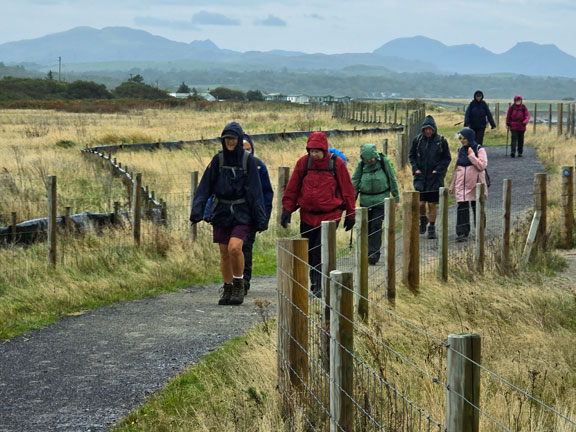 6. Llanystumdwy Circuit
7/9/25. On the Wales Coast Path and approaching Hafan-y-Môr 
Keywords: Sep25 Sunday Kath Spencer