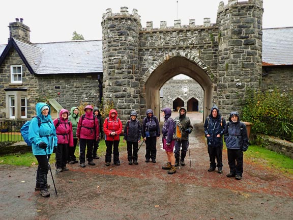 2. Bala - Moel Emoel
23/10/25. Some suggested a gatehouse but it looks more like stables as they are similar to the stables at Glynllifon.
Keywords: Oct25 Thursday Nia Parry