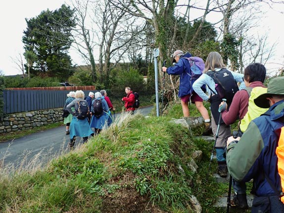 8. Mynytho - Abersoch
6/11/25. Back onto the road close to our start point. Foel Gron in the background.
Keywords: Nov25 Thursday Annie Andrew Jean Norton