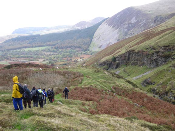 6.Beras & Moel Wnion
18/10/09. Coming back down to the falls.
Keywords: Oct09 Sunday Alan Evans